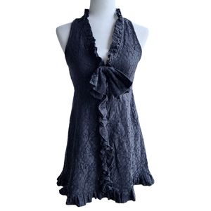 COPY - Marc by Marc Jacobs Black Lace 60s Mini Sleeveless Dress